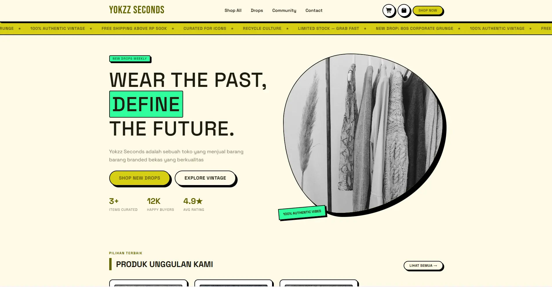 Yokzz Dashboard - Modern E-commerce Management System Portfolio
